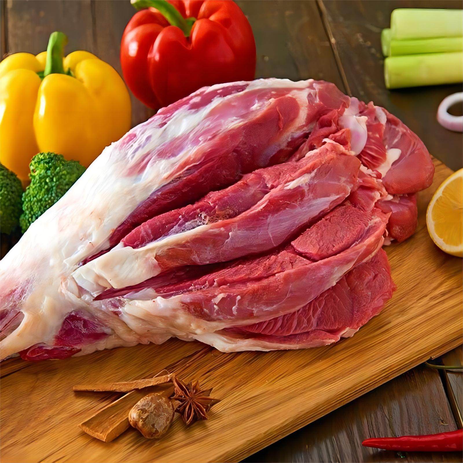 呼伦贝尔本地现杀羊后腿新鲜肉整只羔羊肉5斤羊排烤羊腿烧烤冷冻,淘宝优惠券,粉丝福利购,淘宝优惠卷