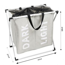 Yoga mat containing basket large capacity multilayer containing shelf sports equipment shelves Home foldable Dirty Clothes baskets