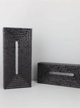 北欧创意白色树脂摆件样r板房售楼部卧室书房客厅桌面玄关软装饰