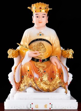 汉白玉灶君神像灶王爷灶神家用厨房灶君司命定福灶火神Y君星君摆