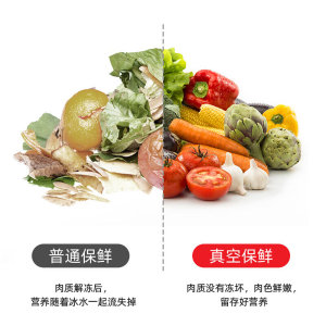 鲜途全自动抽真空封口机保鲜机家用真空食品包装机商用小型厨房真