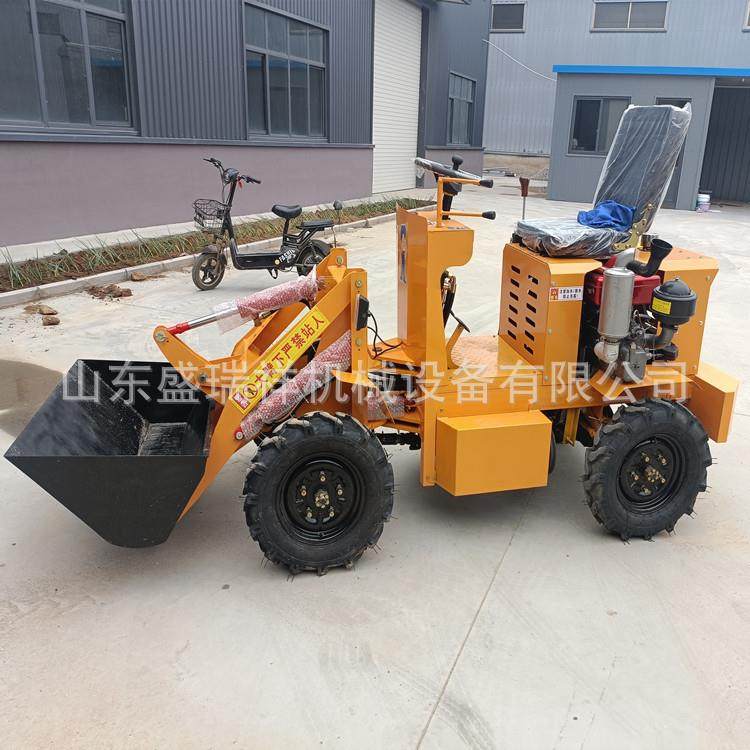 小型电动四驱铲车装载机建筑工程工地养殖场清粪车狭小空间使用,淘宝优惠券,粉丝福利购,淘宝优惠卷