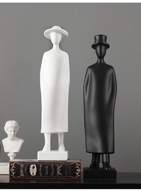 行者创意装饰品小摆件家居房间布置摆设现代简约轻奢酒柜工艺礼品