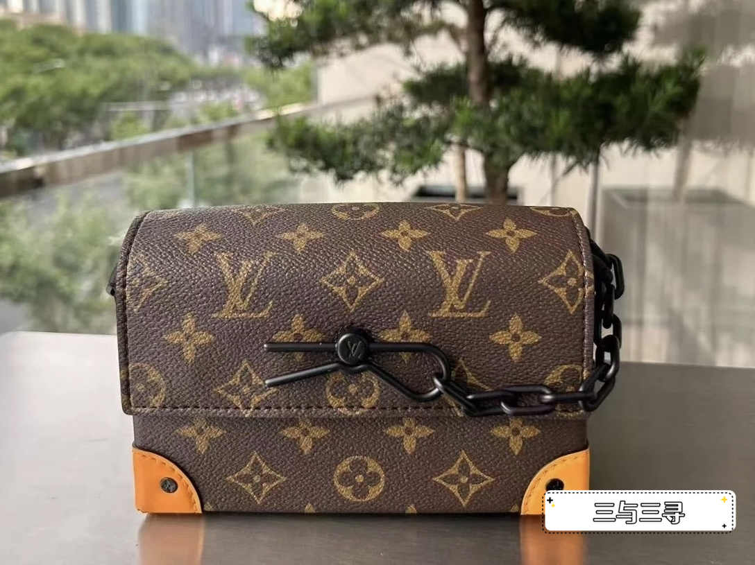 Louis Vuitton Monogram Street Style Leather Small Shoulder Bag Logo  (M82568) in 2023