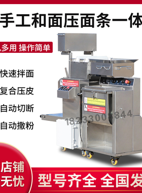 新品新款全自动面条机商用多功能压面机面馆专用g鲜面条机小型卷