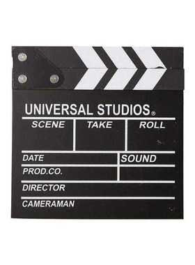 极速ins北欧创意电影打板拍摄道具导演板L酒柜家居复古小摆件软装