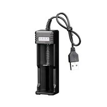 NeW Universal USB Smart Single Slot Charger 18650 Lithium Ch