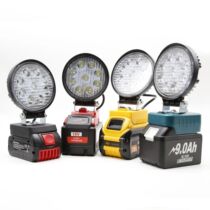 For Makita Dewalt Milwaukee Bosch 18V Li-ion Battery LED Wor