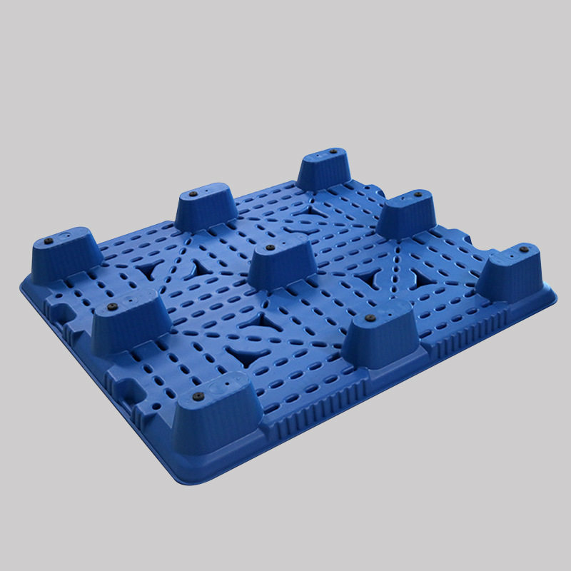 新品富立卡1212九脚吹塑单面塑B料托盘仓储物流塑胶托盘抗冲击叉,淘宝优惠券,粉丝福利购,淘宝优惠卷