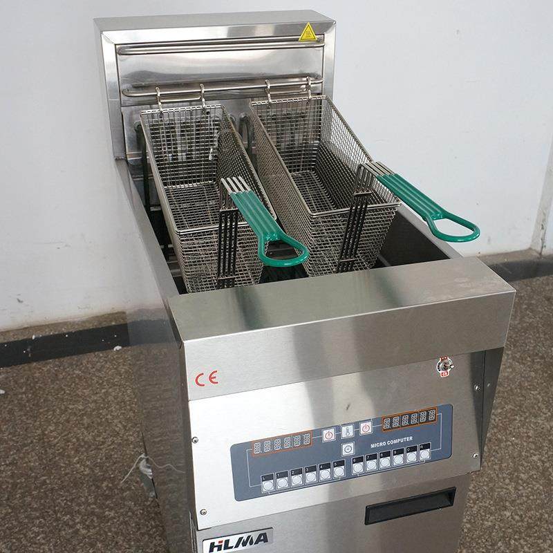 商用电炸炉锅炸鸡米花鸡翅薯条大容量单缸双筛电热油炸锅带滤油器,淘宝优惠券,粉丝福利购,淘宝优惠卷