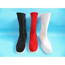 Ancient costume long boots performance foam soles non-slip soles ancient style official boots opera mens and womens wedding shoes ancient officer and soldier cloth boots