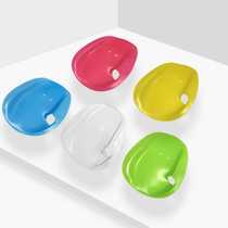 Swimming hand webbed translucent paddle for children adult paddling for swimming professional swimming training accessories