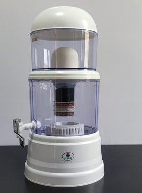 新品悦莱c泉陶瓷过滤芯净水矿泉壶缸家用储蓄水桶直饮滤水桶过滤