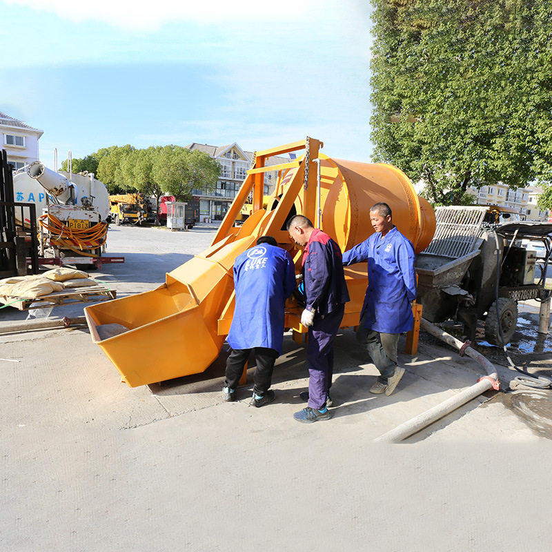 快速自动上料混凝土防爆型搅拌机 1小时搅拌8-20方料 现货供应,淘宝优惠券,粉丝福利购,淘宝优惠卷