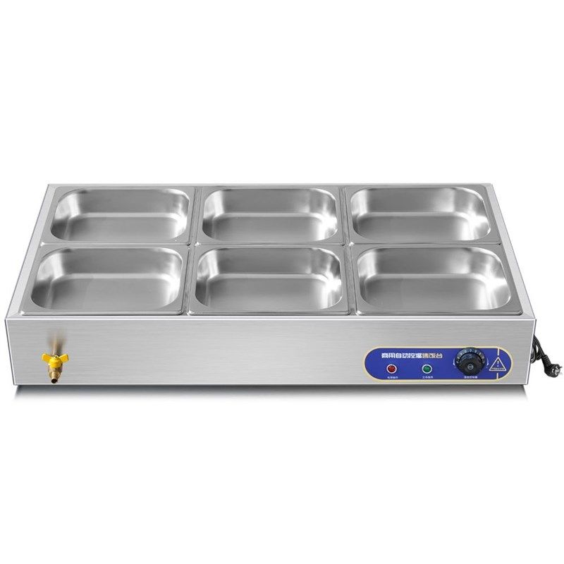 快餐保温台商用低浅型台式电加热不锈钢保温熟食卤肉W热卤小碗菜,淘宝优惠券,粉丝福利购,淘宝优惠卷