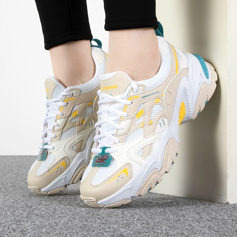 Skechers/斯凯奇熊猫鞋女鞋运动鞋轻便减震休闲鞋896115-NTMT - 图3