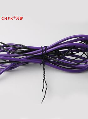 包塑铁芯扎丝 电镀锌捆线 塑料PVC绑扎带电缆扎线条圆扁形黑白色