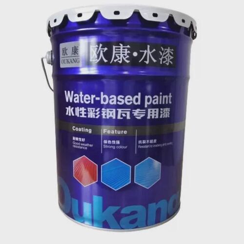 欧康彩钢瓦翻新漆金属漆房顶彩钢板E防锈漆改色防水防腐水性油漆 - 图3