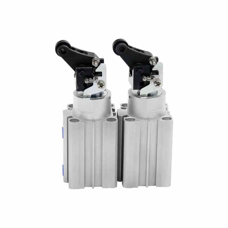 TWQ32X20SKF气缸TTQ32X10SCBR限位器阻挡阻尼器流水线 - 图3