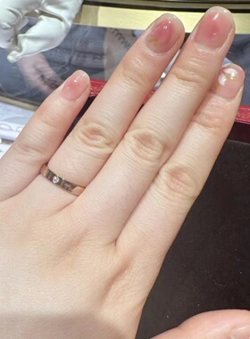 cortifr情侣18K金戒指不掉色