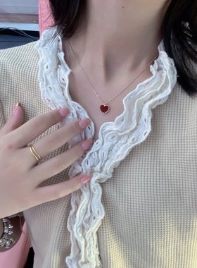 cortifr18K金女不过敏不掉色项链