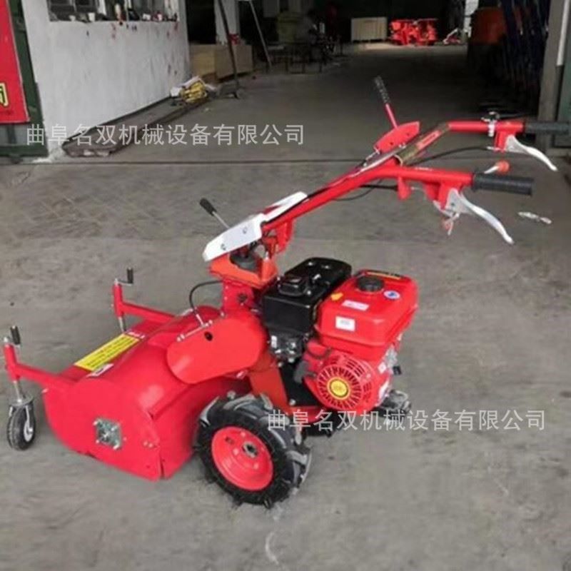 新型热销风冷柴油电启动秸秆粉碎还田机 Q手扶自走式碎草机,淘宝优惠券,粉丝福利购,淘宝优惠卷