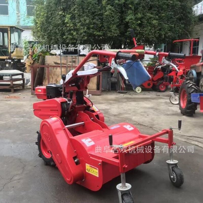 新型热销风冷柴油电启动秸秆粉碎还田机 Q手扶自走式碎草机,淘宝优惠券,粉丝福利购,淘宝优惠卷