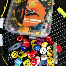 Hot Pins Tennis Racket Shock Absorbers Silicone Shock Absorbers Animals Laughs Face Tires Red Hearts Chic Strips Hook