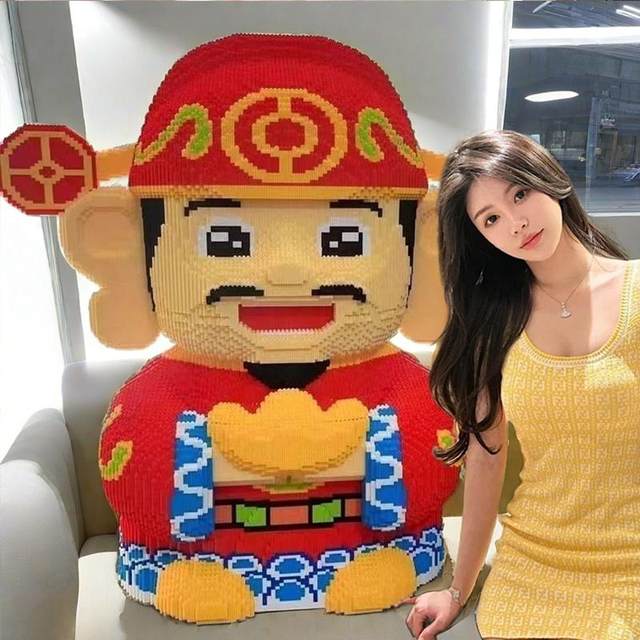 Assembling building block toys handmade puzzles