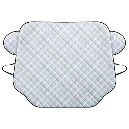 汽车遮阳挡防晒隔热遮阳帘前挡风玻璃遮阳板车窗遮光板冬季雪挡 - 图3