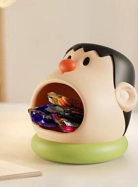 胖虎玄关钥匙收纳摆件电视柜酒柜台面装饰品办公室工位桌面储物盒