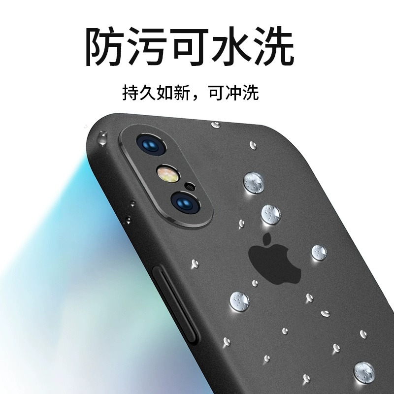 适用苹果x手机壳新款iphonex超薄透明磨砂xr全包防摔保护套ipxs硅胶软壳叉十R10s网红女高端男xsmax高级感× - 图2