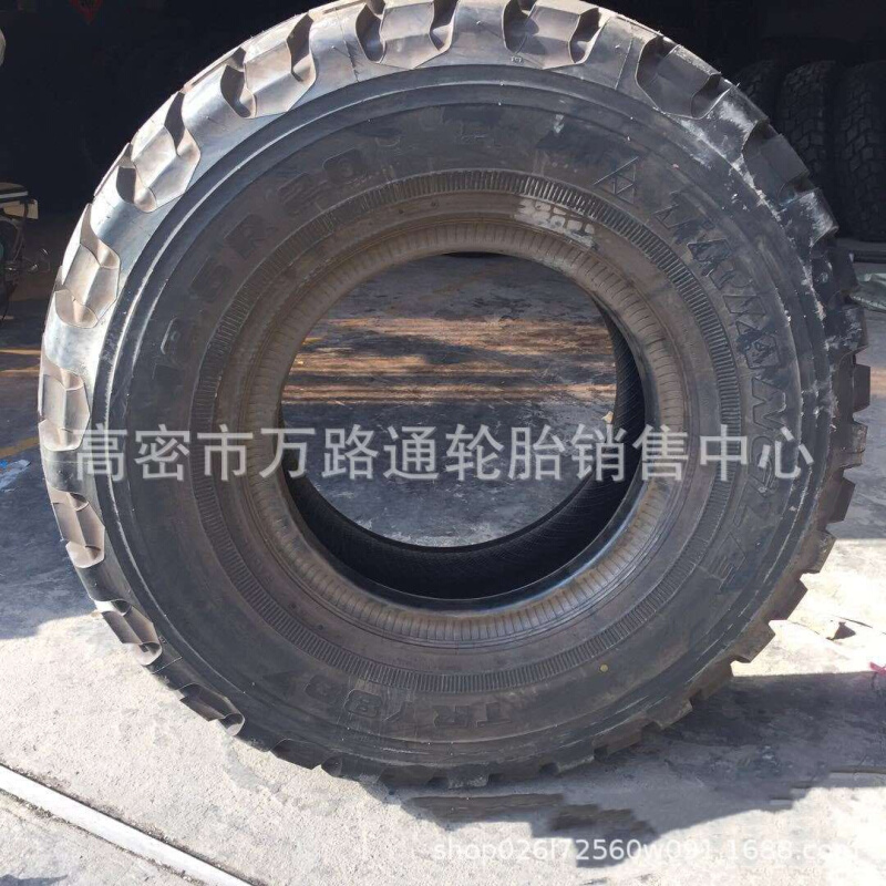 三角越野车轮胎13-12.5R20配套延安炮车11r18全钢子午卡车12r2-图0