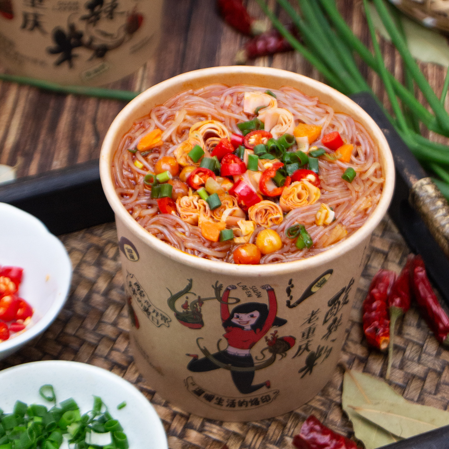 金紫阳重庆酸辣粉桶装粉丝麻辣速食宿舍速食食品粉丝米线,淘宝优惠券,粉丝福利购,淘宝优惠卷