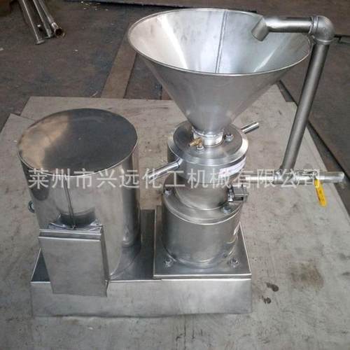 供应各种型号胶体磨食品级花生酱研磨机不锈钢胶体磨耐用 - 图0