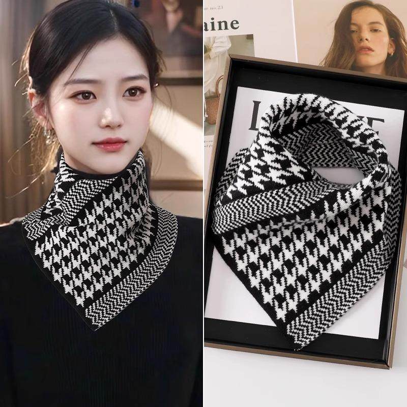 防风围脖围巾女秋冬季护颈防寒百搭加厚脖套骑行保暖三角围巾围脖,淘宝优惠券,粉丝福利购,淘宝优惠卷