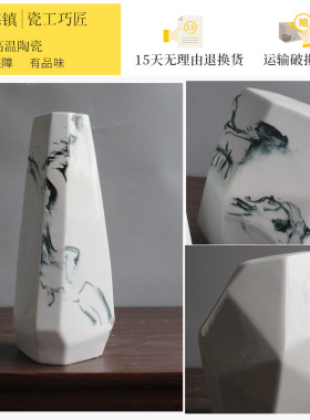 极速现代新中式创意电视柜玄关酒柜摆设家居样板房间卧.室书房软