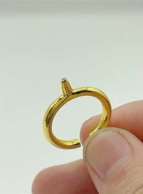 极速猫和老鼠汤姆求婚同款钻戒动画J同款网红创意沙雕情侣礼