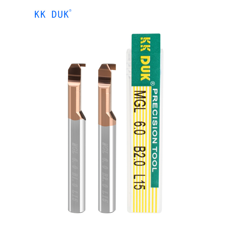 KK DUK高品质数控车床MGL钨钢内孔切槽刀硬质合金小孔径内勾槽刀 - 图3