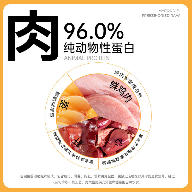 麦富迪欢虎仔猫咪零食冻干生骨肉鸡肉味主食英美短蓝猫布偶猫200g,淘宝优惠券,粉丝福利购,淘宝优惠卷