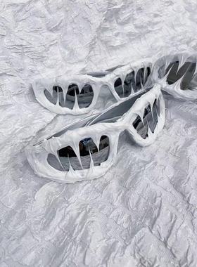 【现货】Pi0neeR 前卫先锋墨镜辣妹个性凹造型滴胶偏光镜【极地】