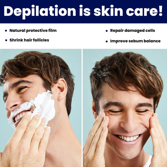 EastMoon Crema Depilatoria para Hombres Barba Pecho Vello Axila Vello