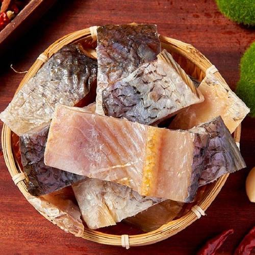 江西特产淡水鱼农家自制风干草鱼块去头去尾青鱼干鲤鱼块咸鱼干货 - 图0