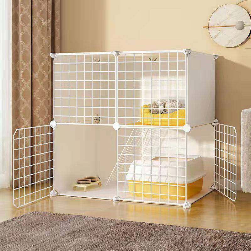 拉车套罩猫笼子家用室内猫柜小型猫咪别墅超大自由空间带厕所一体,淘宝优惠券,粉丝福利购,淘宝优惠卷