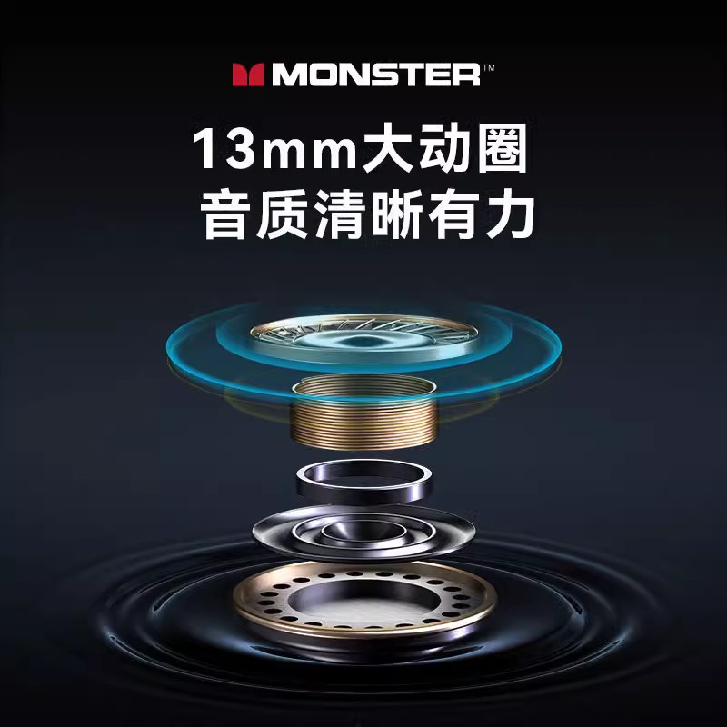 魔声XKT09蓝牙耳机无线电竞游戏专用入耳式2025新款适用苹果小米