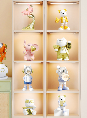 宇航员太a空人家居客厅酒柜装饰品摆件轻奢电视柜餐边柜暴力熊