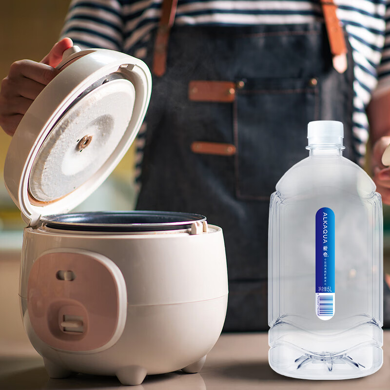 统一ALKAQUA 爱夸 饮用天然矿泉水5L*2瓶/箱 整箱 - 图1