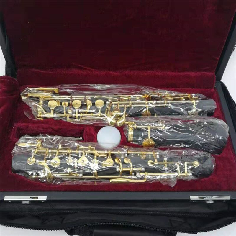 厂家供应双簧管半自动镀金键 乐团演奏采购西洋乐器黑管 - 图3
