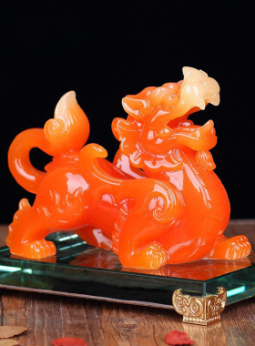 新品貔貅a摆件客厅酒柜家居装饰品房间布置电视柜办室桌面摆设工