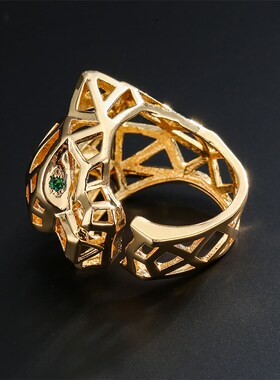 极速2022 New Fashion Statevment Big Animal Ring For Women Gi